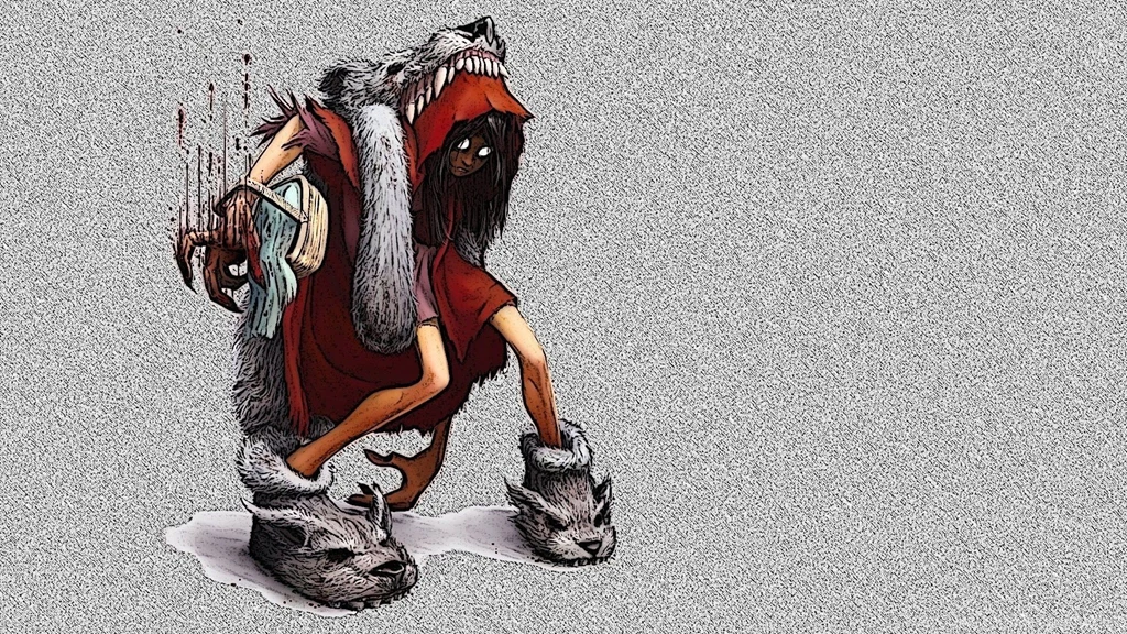 Little Red Riding Hood Wolf Wallpapers » WallDevil Best Free HD ...