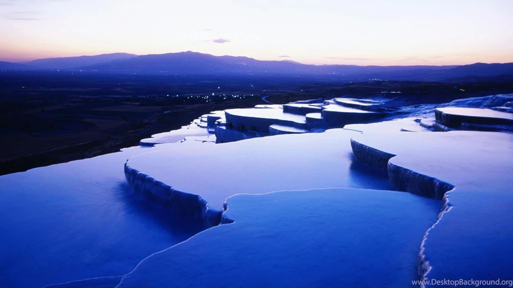 Turkey Asia Pamukkale Thermal Wallpapers
