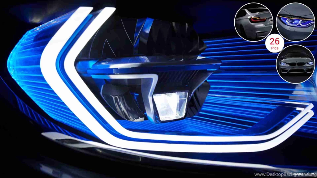 2015 BMW M4 Iconic Lights Concept OLED Headlight