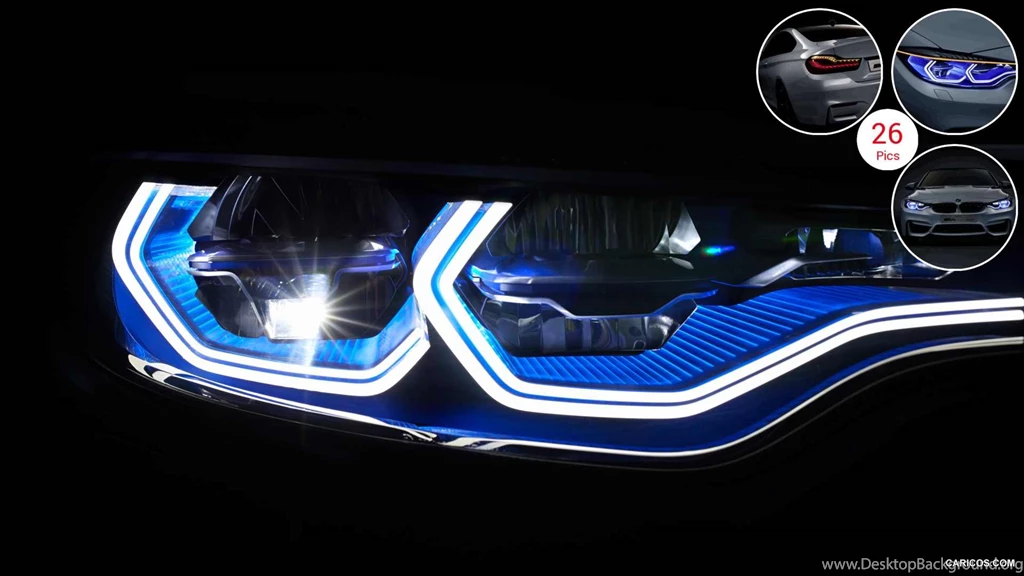 2015 BMW M4 Iconic Lights Concept OLED   Headlight