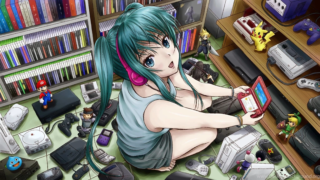 Headphones, Floor, Pokemon, Final Fantasy, Final Fantasy VII ...
