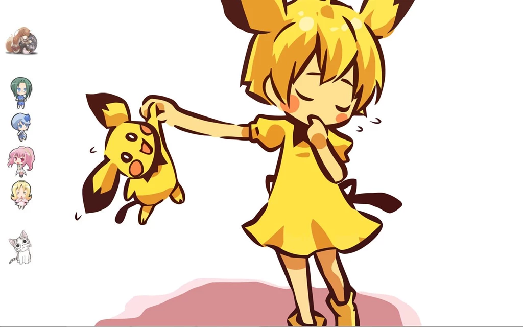 Hitec Pichu Pokemon Wallpapers (