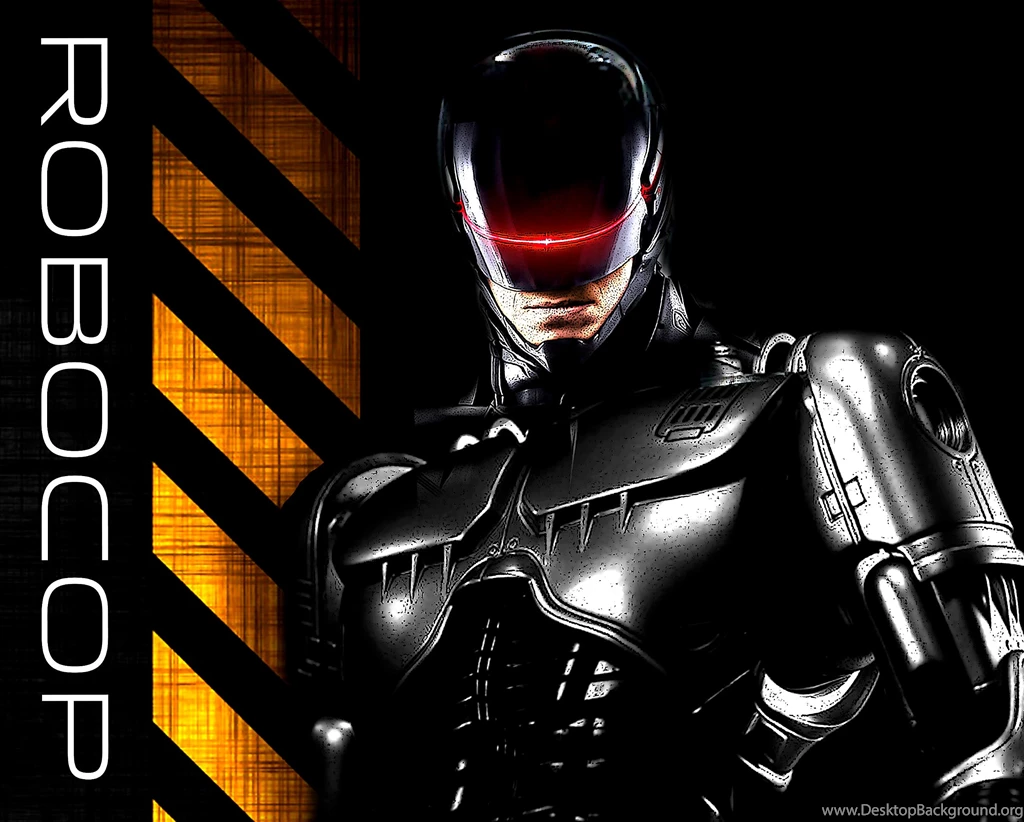 ROBOCOP Sci fi Cyborg Robot Warrior Armor Mask Poster By Wallpapers ...