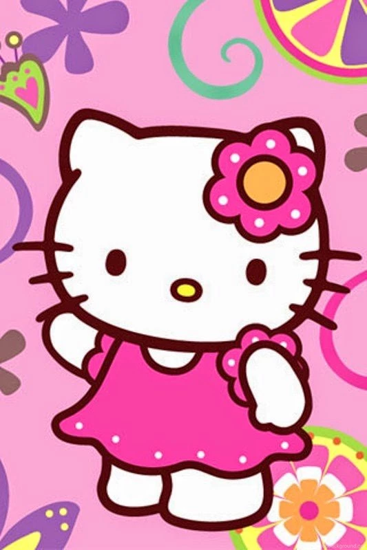 Gratis Download Wallpapers Hello Kitty Pink Terbaru Foto 