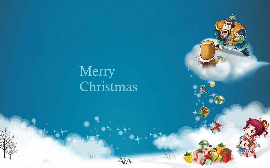 Christmas Cartoon Wallpapers ~ Christmas Idol