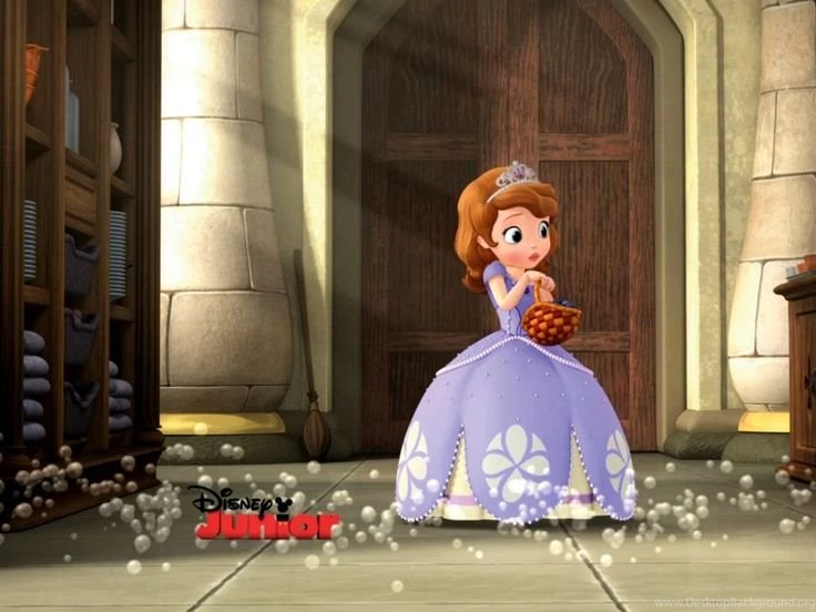 1024 By 768 Desktop Wallpaper: Puzzled Sofia (from The "Sofia The ...