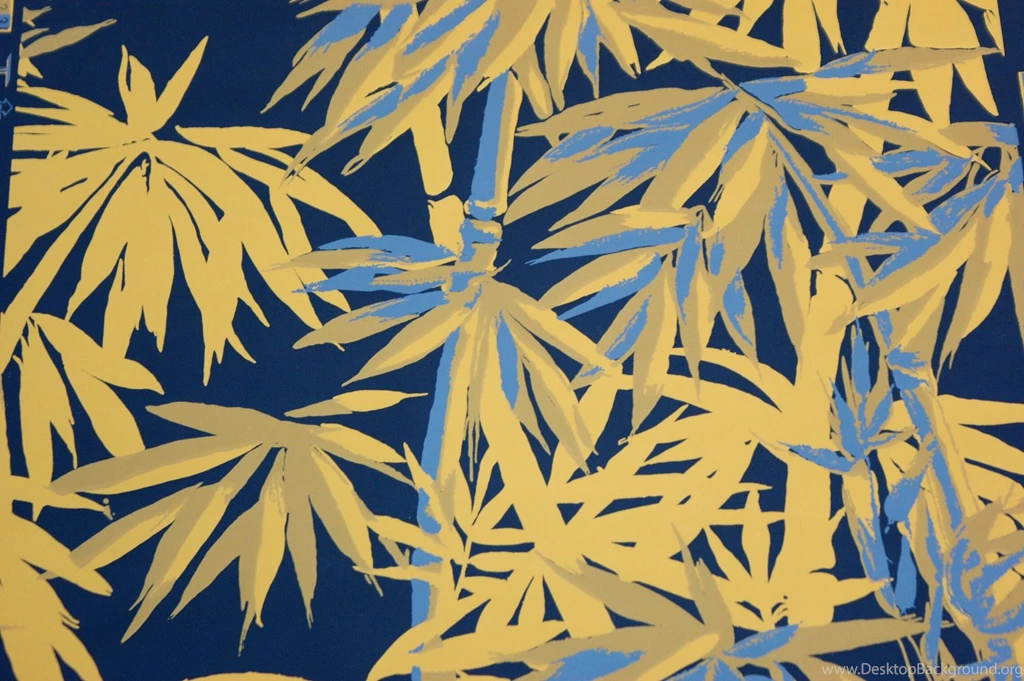 Vintage Retro TAHITI Mustard Yellow Bamboo Hand By Sarasotalife
