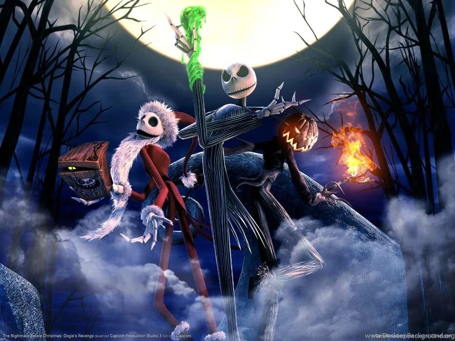 Download Mobile Wallpaper: Cartoon, The Nightmare Before Christmas ...