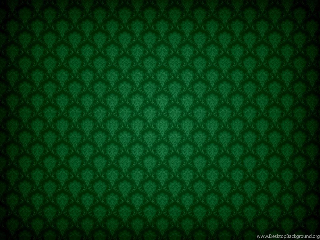 Floral pattern wallpaper green.png Photo By RosalieWay