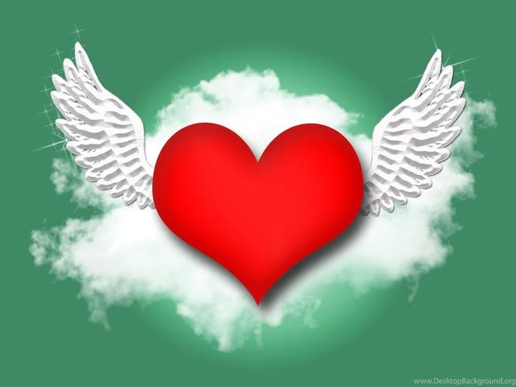 Heart Wallpapers Love With Wings
