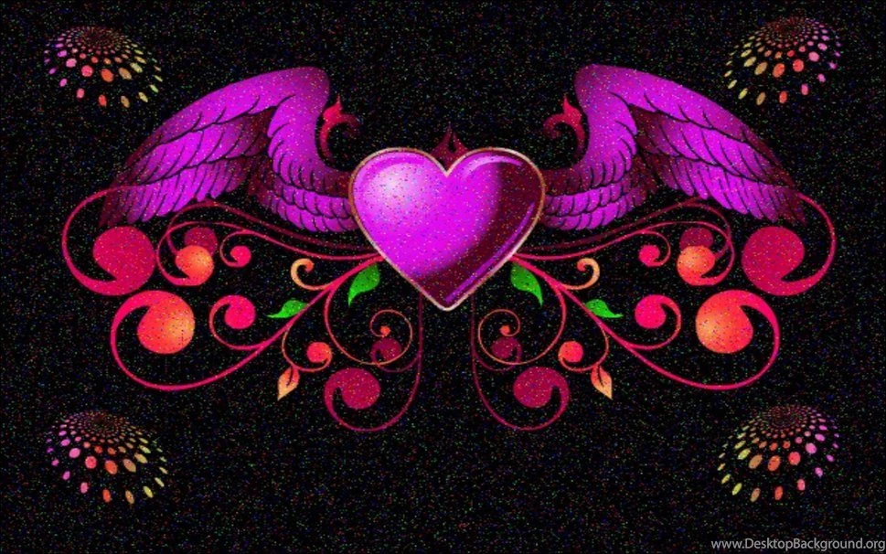 Heart With Wings Wallpapers   ForWallpaper.com