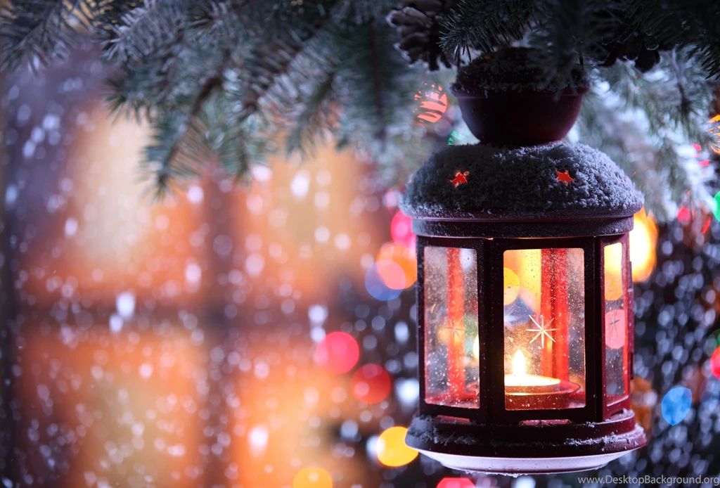 Snow, Christmas Tree, Window Wallpapers And Images Wallpapers ...