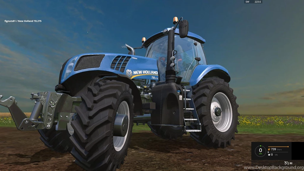 NEW HOLLAND T8.275 Realistic