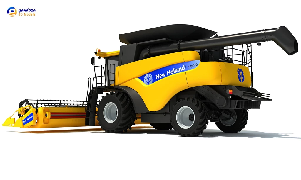 New Holland Harvester By Gandoza On DeviantArt