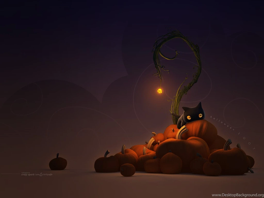 Coco Standard Halloween Pumpkins Moon Black Cat