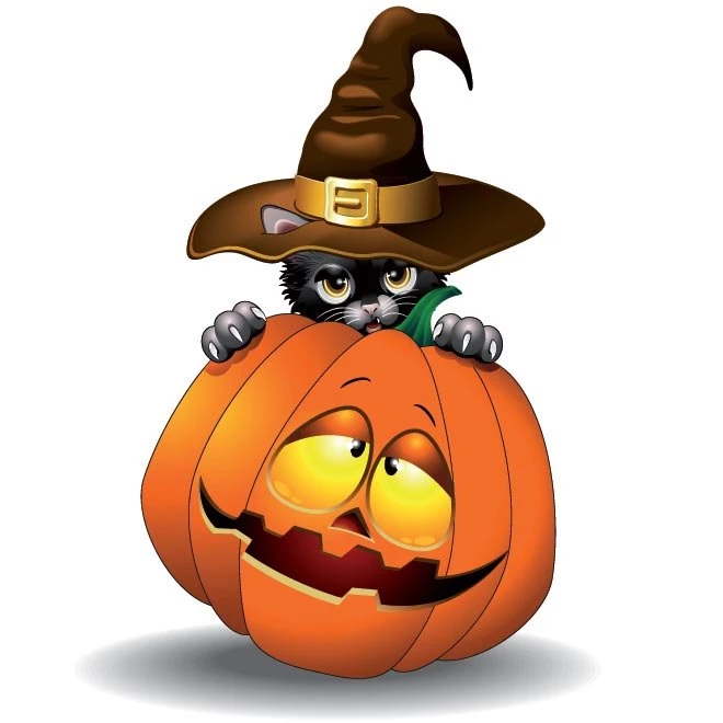 50 Free Vector Halloween Backgrounds And Greeting Card Template