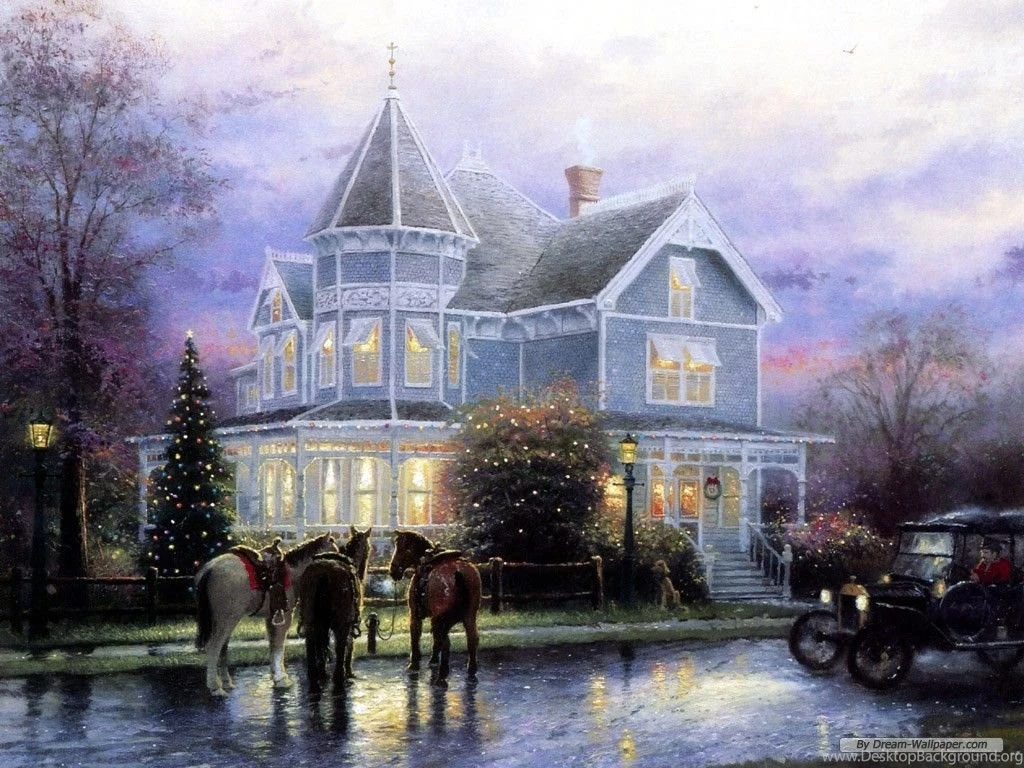 Free Thomas Kinkade Wallpapers For Desktop Wallpapers Cave