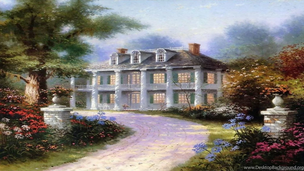 Thomas Kinkade Paintings, Thomas Kinkade Wallpapers, Art Print ...