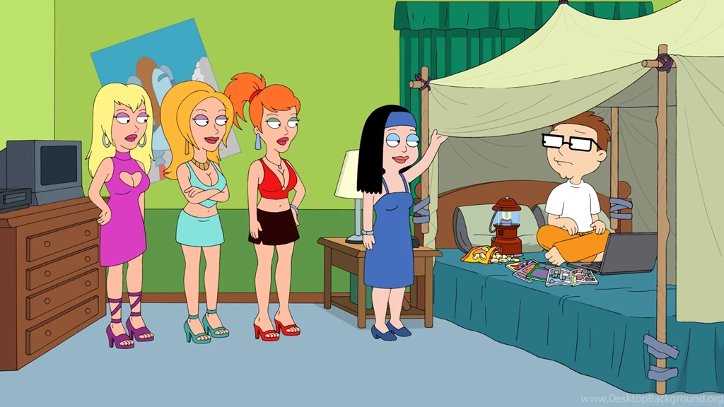 AMERICAN DAD Animation Comedy Cartoon Series Family (45) Wallpapers ...