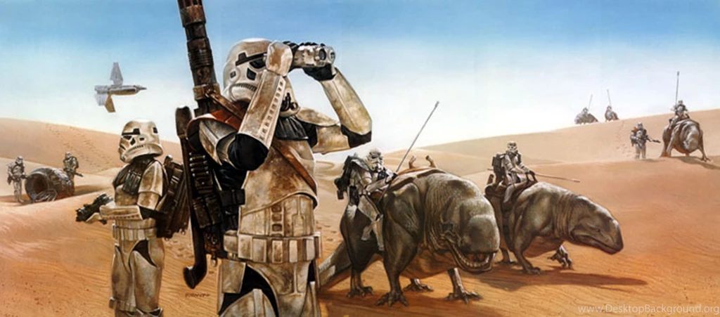 Star Wars Stormtroopers Tatooine