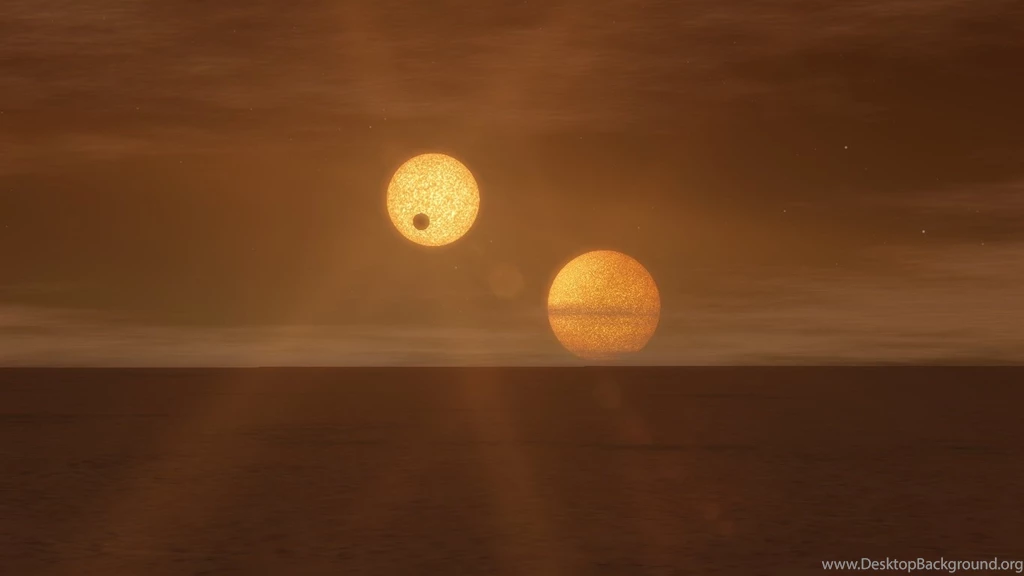 Tatooine Moons Pics About Space