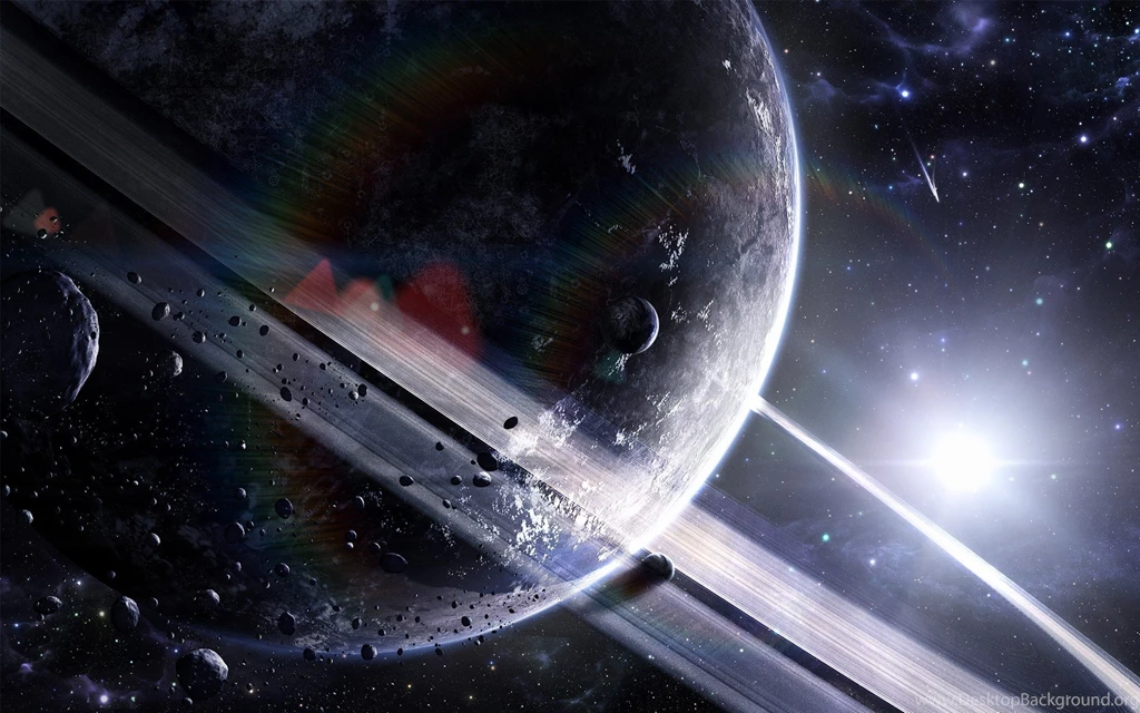 Asteroid Belt Desktop Wallpapers