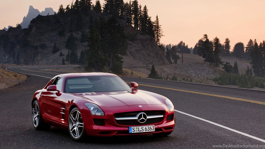 Mercedes Benz SLS AMG Red Wallpapers HD Wallpapers HD 4K ...