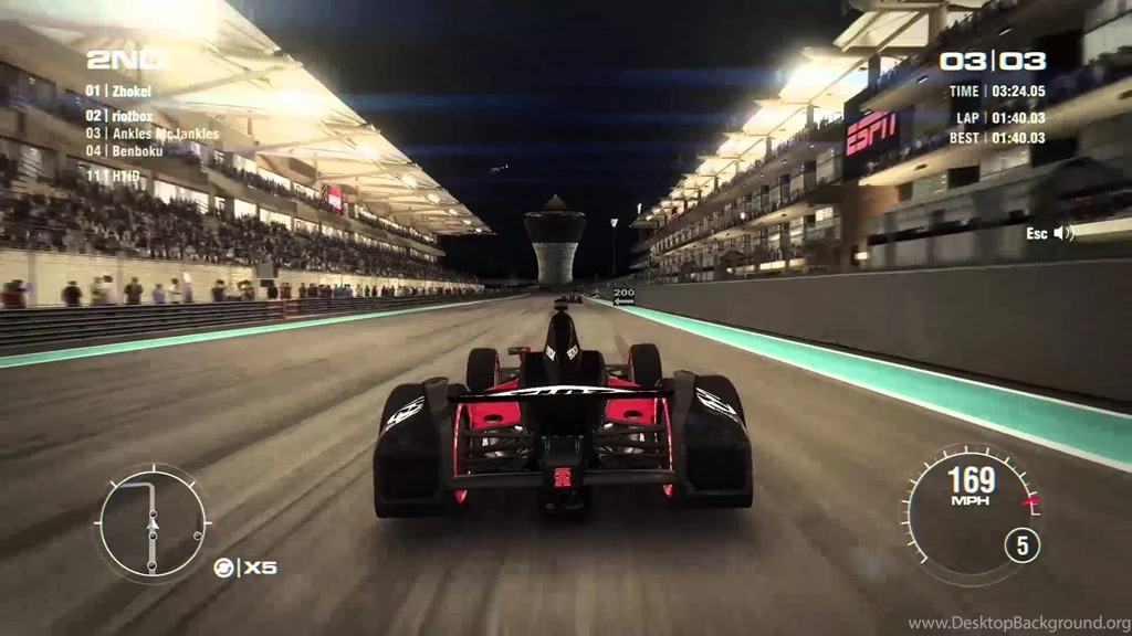 Grid 2 Indycar Race Abu Dhabi Gameplay YouTube