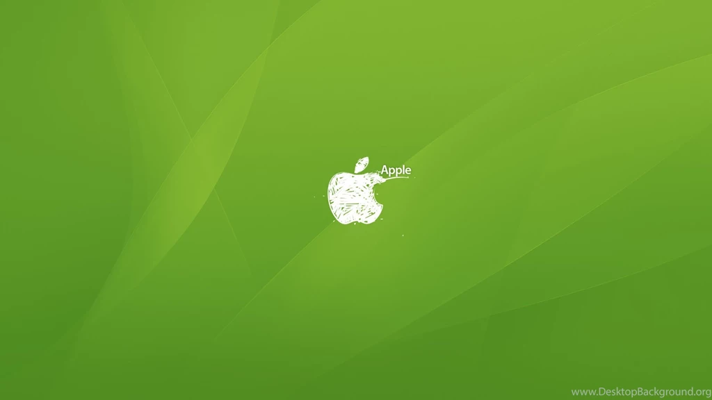 Green Backgrounds Apple
