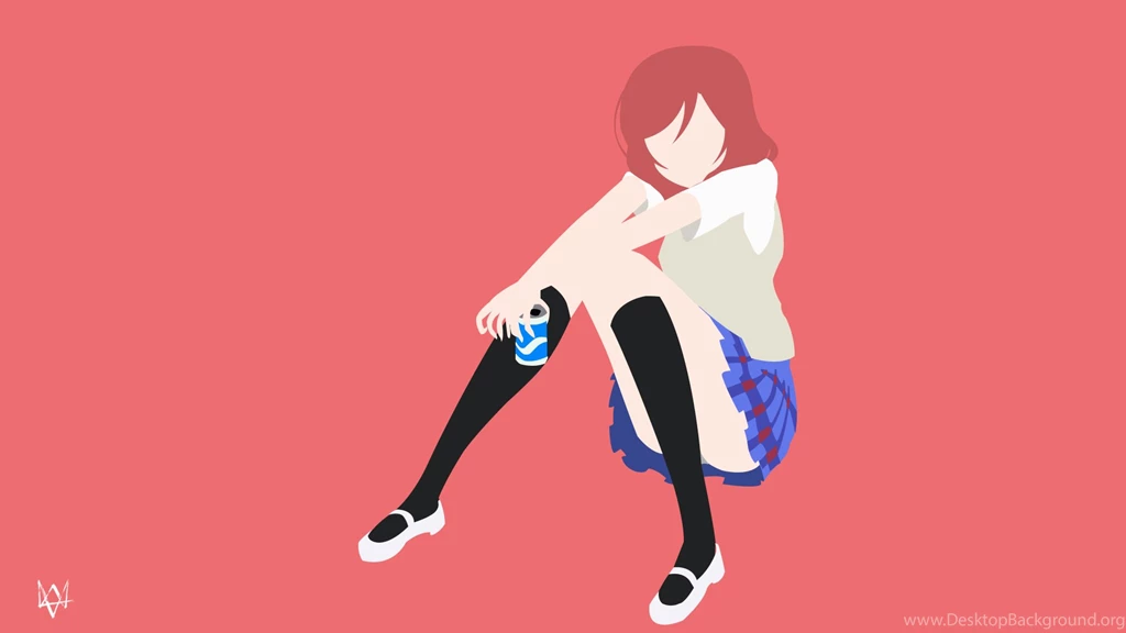 DeviantArt: More Like Maki Nishikino V2 (Love Live!) Minimalist By ...