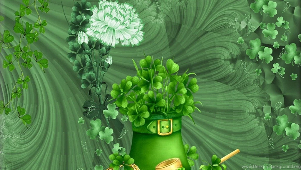 wallpapers irish green free screensavers 1360x768 desktop background