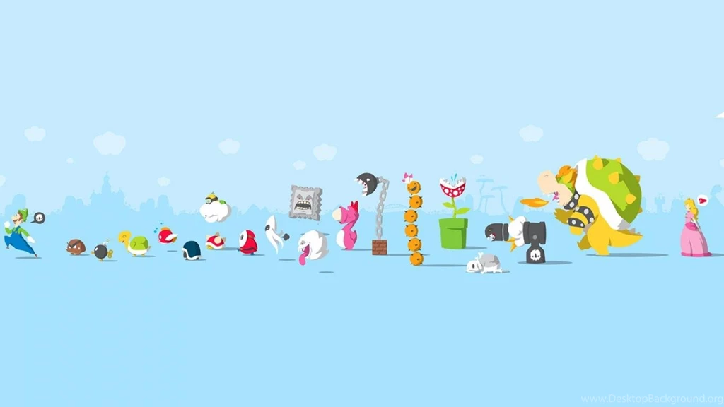 Nintendo Video Games Super Mario Luigi Bowser Wallpapers