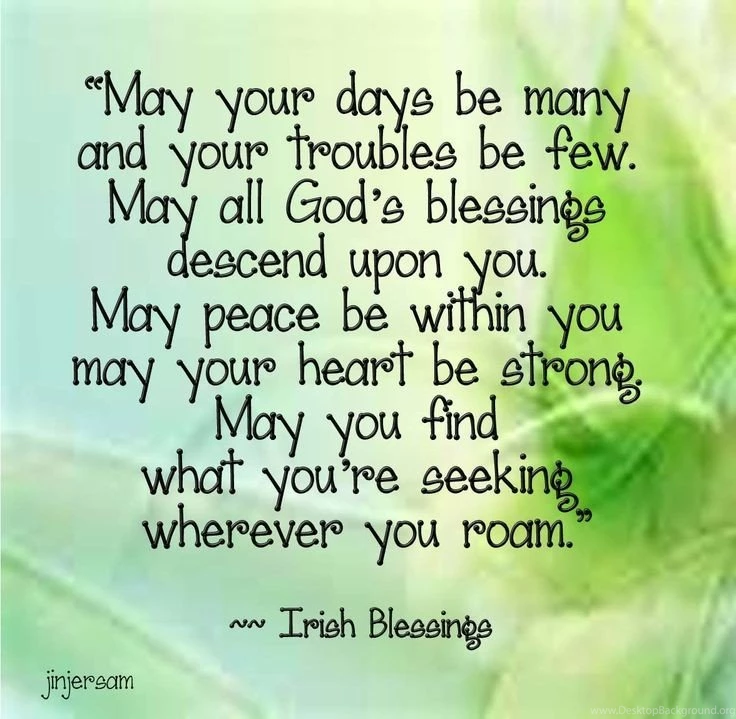 Photo 2015 Irish Blessings And Sayings Wallpapers For St. Patrick's ...