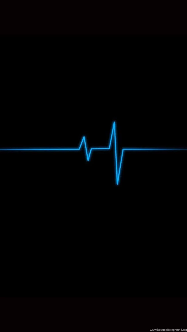 Wavy Blue Abstract iPhone 5 Wallpapers