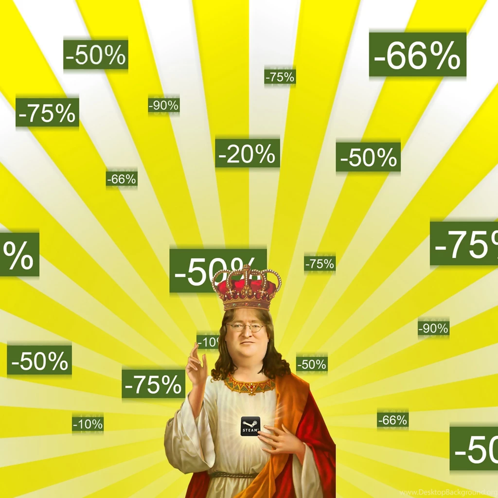 Steam Sales iPad 3,4 & Air Wallpapers