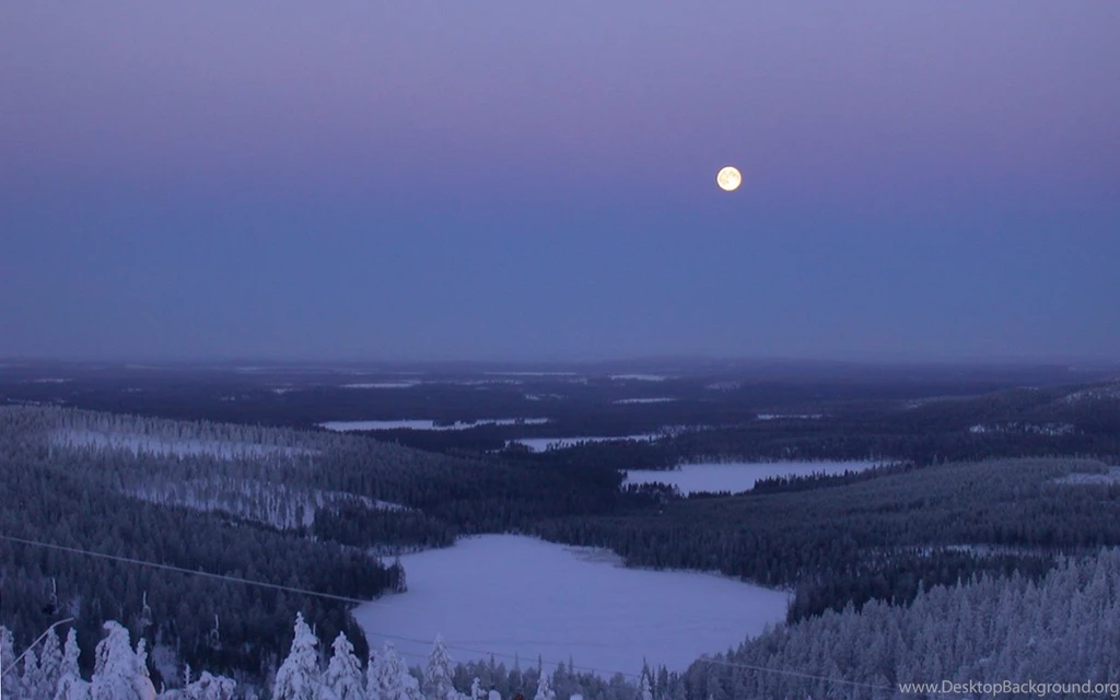 Finland Wallpaper: Rukatunturi View Bilderbook