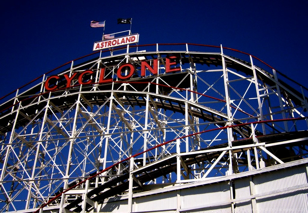 Coney Island Cyclone Roller Coaster
