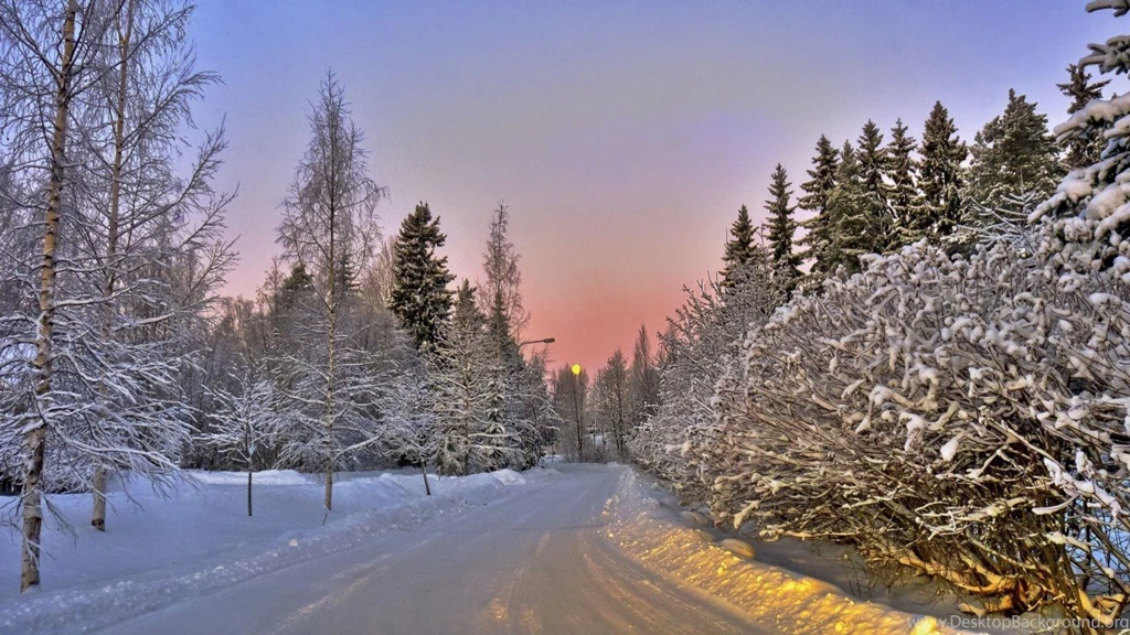 Wallpapers Finland Winter World City 1366x768