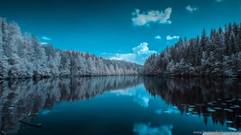 Finland Forest Lake HD Desktop Wallpapers : Widescreen : High ...
