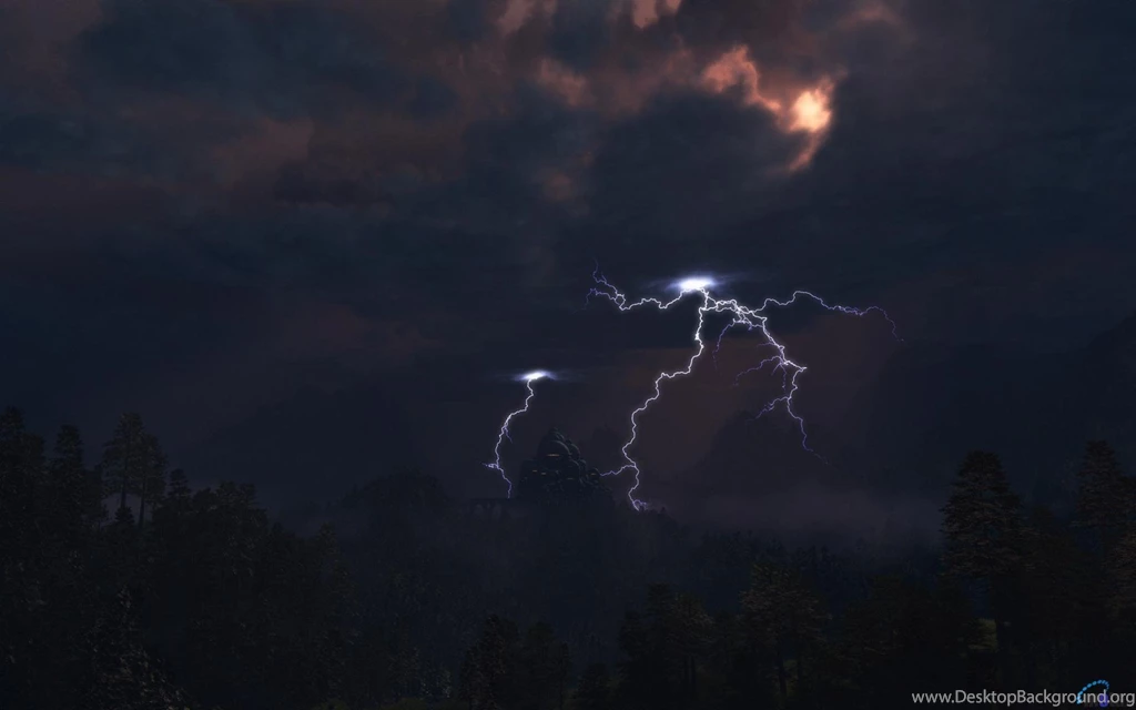 Dramatic Thunderstorm >> HD Wallpaper, Get It Now!