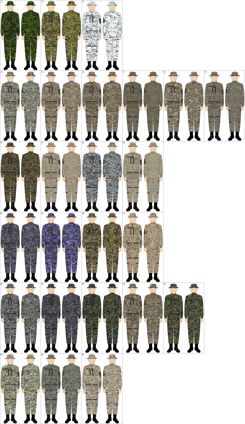 CADPAT And MARPAT Derivatives By Tounushi On DeviantArt