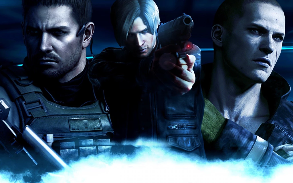 Resident Evil 6 Chris Redfield Leon Scott Kennedy Dark Wallpapers ...