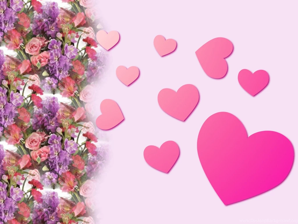 Free Hearts, Weddings, Invitations Backgrounds For PowerPoint ...