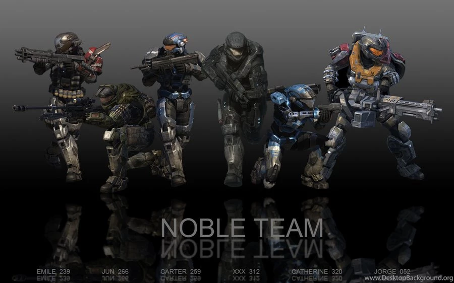 HALO REACH: NOBLE TEAM By Spartan283 On DeviantArt