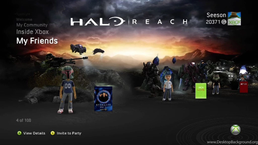 Halo: Reach Noble Team Xbox Live Theme
