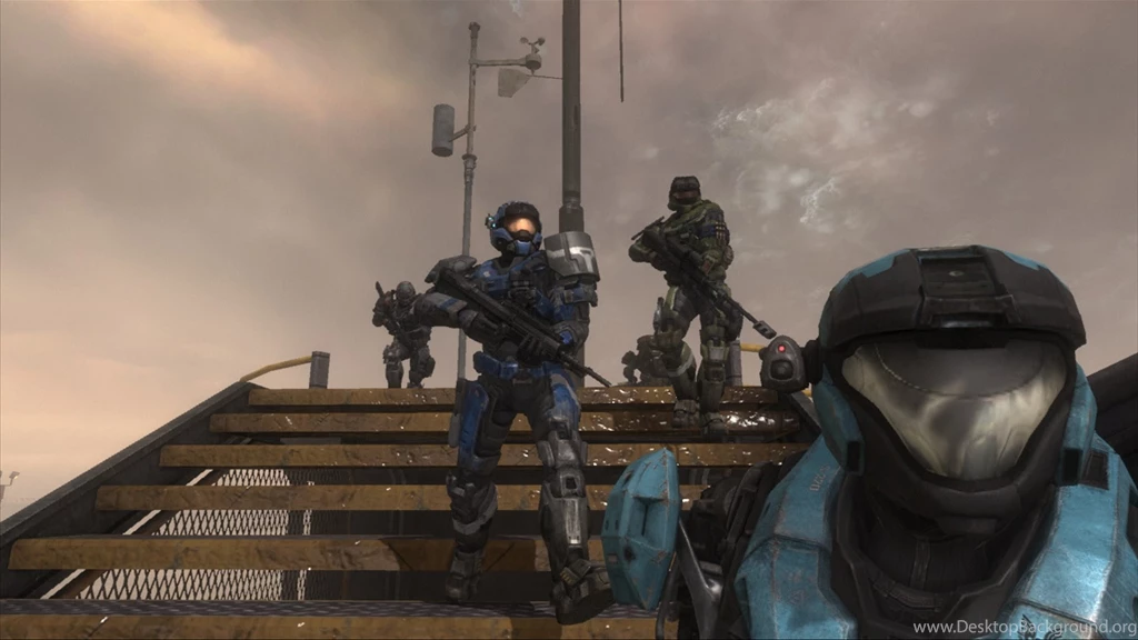 Halo Reach Noble Team On Lone Wolf (Noble Six Player) YouTube