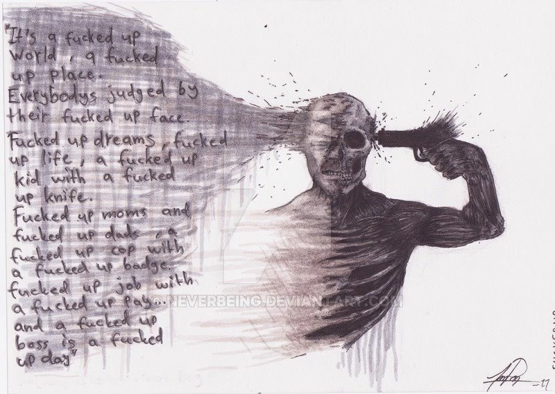 Fucked Up By Neverbeing On DeviantArt