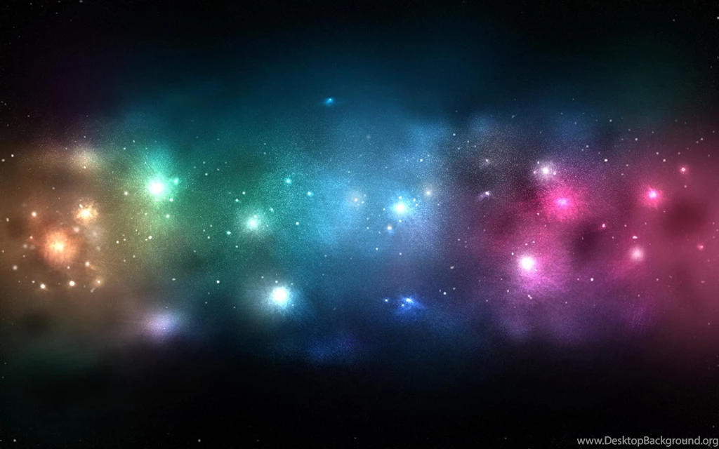 Clouds Multicolor Nebulae Outer Space Stars Best Widescreen