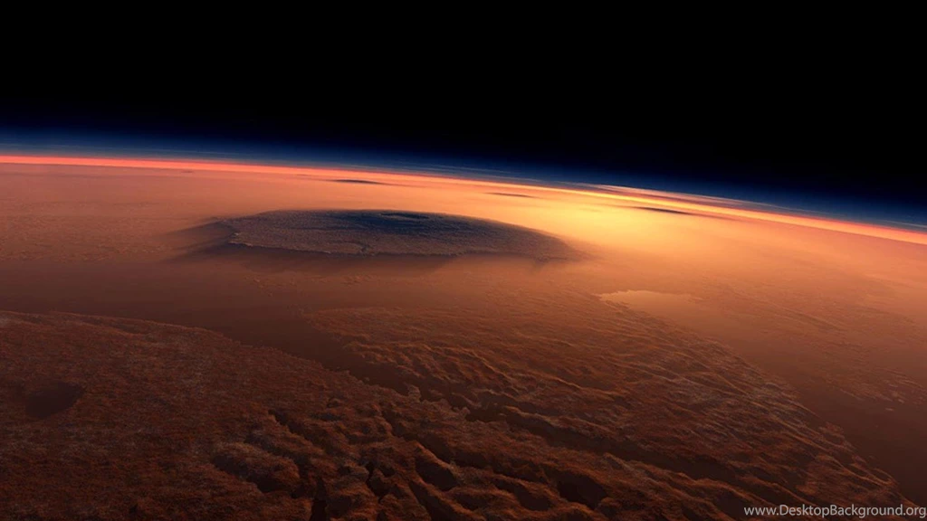 Mars Olympus Mons Outer Space Planets Best Widescreen