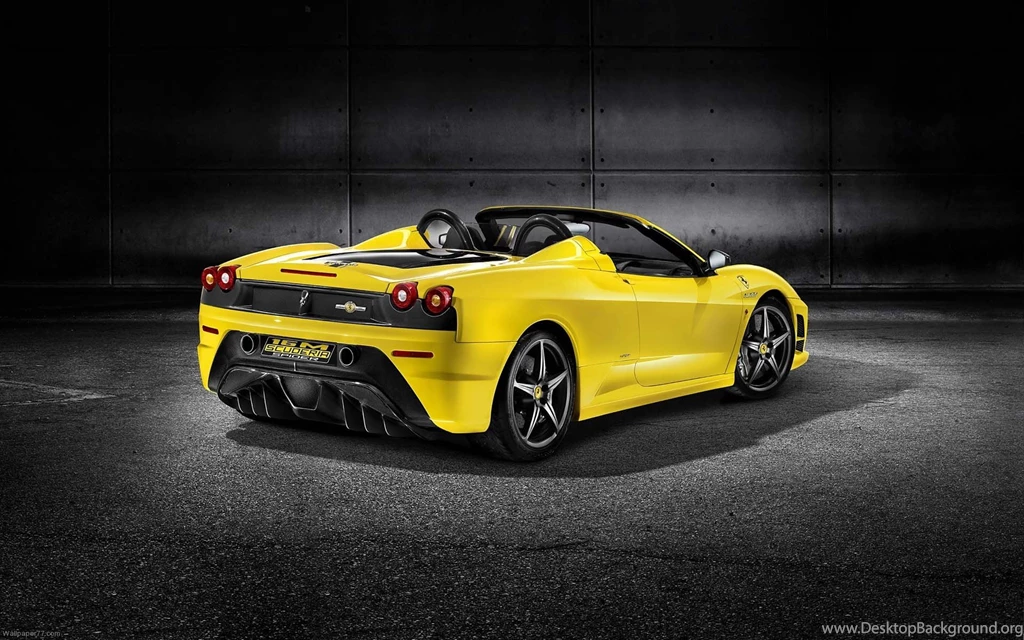 Ferrari Scuderia Spider Yellow Back, 1920x1200 Pixels : Wallpapers ...